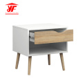 Bedroom Bedside Nightstand Side Table With Solid Legs